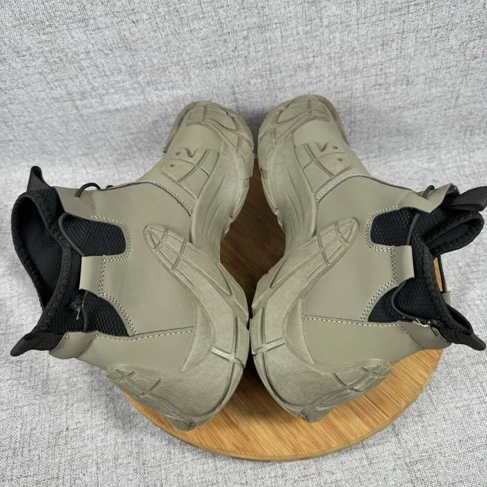 Fashion Loafers Driving Cycling Shoes Side Zip Work Sports Boots EU 45 Size 11.5